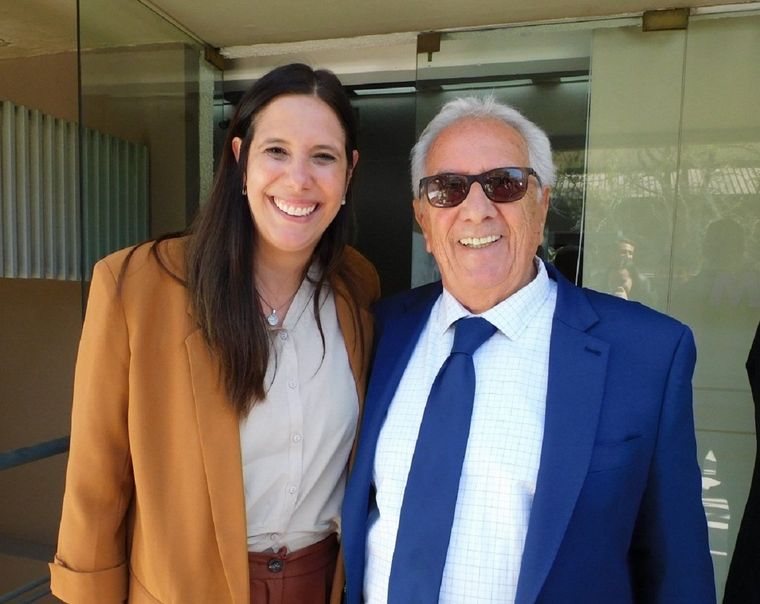 Héctor Recalde y la diputada nacional Marisa Uceda Foto: Twitter Marisa Uceda