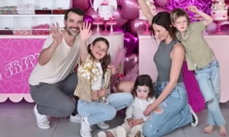 Paula Chaves compartió las fotos del cumpleaños temático de su hija Olivia La niña que la conductora tuvo con Pedro Alfonso cumplió 10 años Foto: @chavespauok