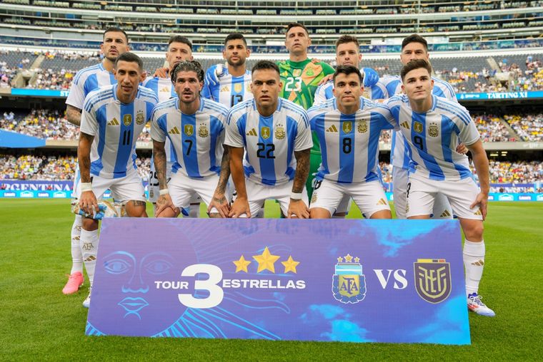 Los campeones se preparan para defender la corona lograda en Brasil 2021. Foto: Argentina