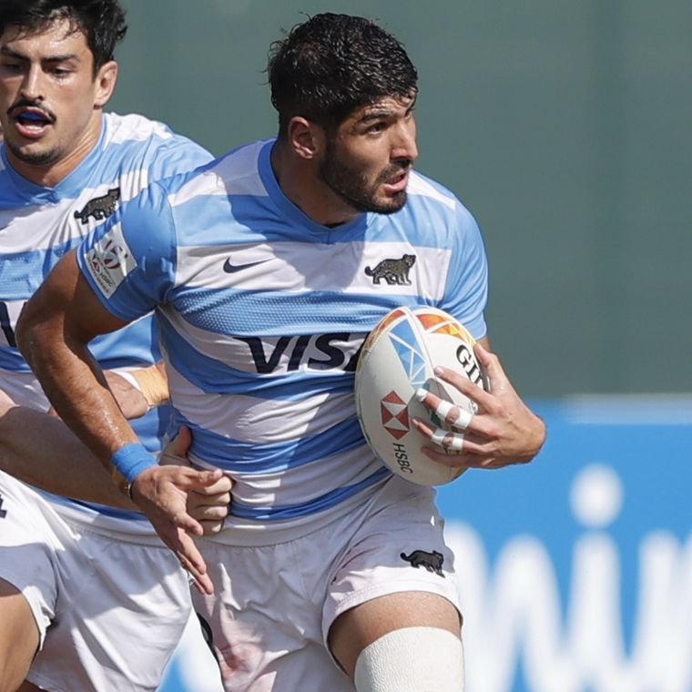 Germán Schulz anotó un try ante España y otro ante Francia Foto: Prensa UAR
