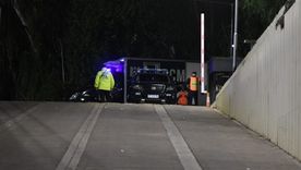 Operativo en el Malvinas por la muerte de un inspector de la AFA. Operativo en el Malvinas por la muerte de un inspector de la AFA.