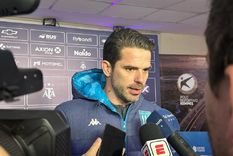 Pintita habló en conferencia de prensa tras el triunfo de la Academia. Foto: Racing Club