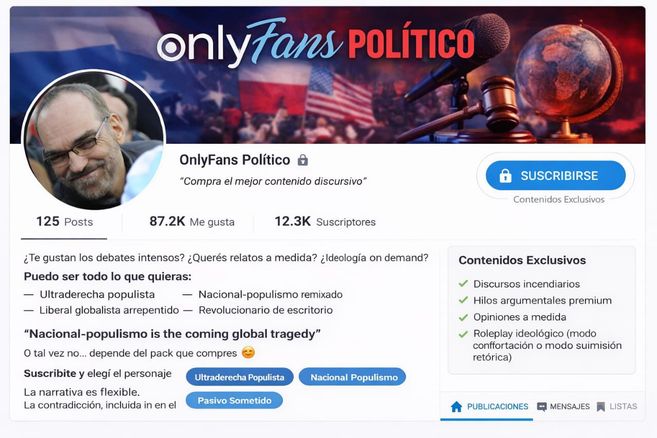 La chicana de Ferraro a Iglesías sobre cómo sería el Only Fans del nuevo representante de la Cancillería Argentina en la capital belga. La chicana de Ferraro a Iglesías sobre cómo sería el Only Fans del nuevo representante de la Cancillería Argentina en la capital belga.