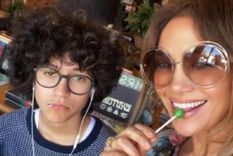 Jennifer Lopez junto a su hija Emme Muñiz Foto: Instagram