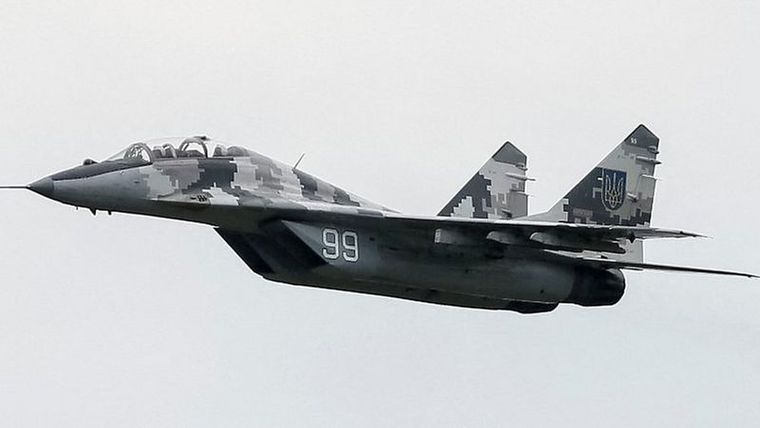 Los MiG-29 de Ucrania no son tan avanzados como algunos de los cazas de Rusia. Foto: GETTY IMAGES