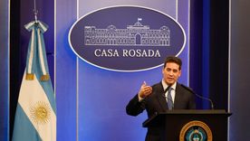 Adrián Ravier en conferencia de prensa