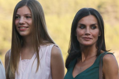 Letizia y Sofía de Borbón Foto: EFE