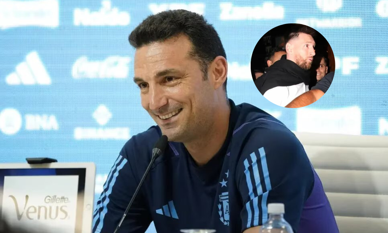 Scaloni habló sobre Messi y sus declaraciones post Brasil