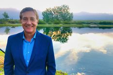 Rodolfo Suarez, en bodegas Bianchi del Valle de Uco.