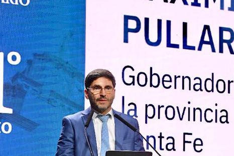 Maximiliano Pullaro, gobernador de la provincia de Santa Fe.