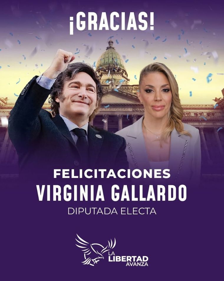 La actriz le agradeció a la gente de Corrientes por votarla. La actriz le agradeció a la gente de Corrientes por votarla.
