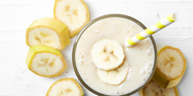 Licuado de banana Foto: Shutterstock