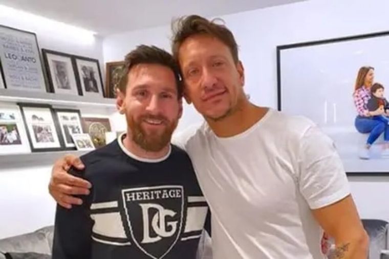 Nico Vázquez y Lionel Messi Nico Vázquez contó cómo conoció a Messi. Foto: Captura de Instagram