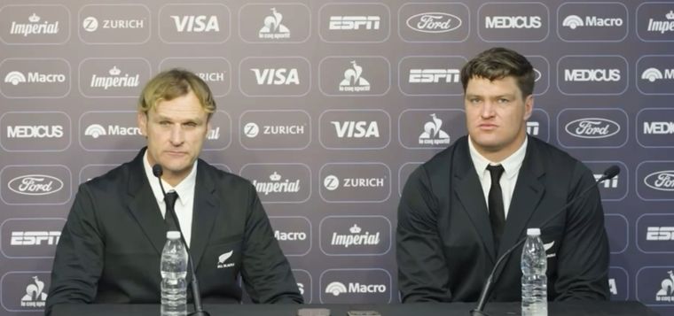 Scott Robertson habló tras el triunfo de los All Blacks frente a Los Pumas.