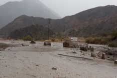 La ruta 52 está cortada entre Uspallata y Villavicencio.