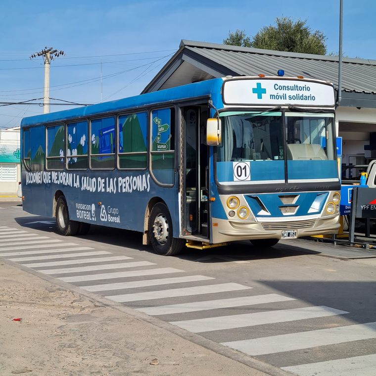 Fundación Boreal puso en marcha su segunda unidad sanitaria móvil para atender en forma gratuita a miles de pacientes en Cuyo Foto: Gentileza Fundación Boreal