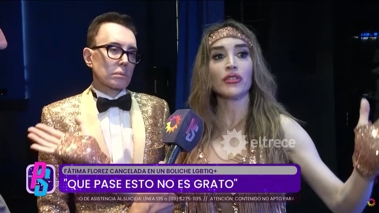 Fátima Flórez fue contundente. Fátima Flórez fue contundente.