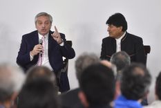 Alberto Fernández se reunión con Evo Morales.