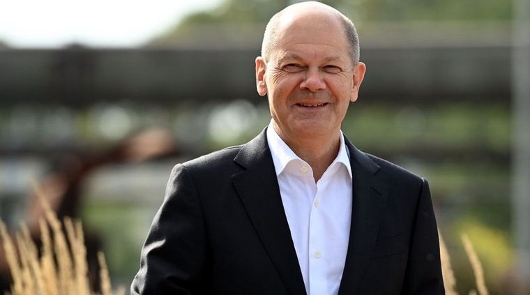 Olaf Scholz, el vencedor. Foto: ElDiario.
