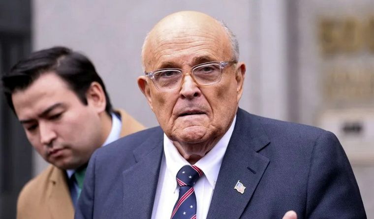 Rudy Giuliani, foto, fue indultado por Donald Trump en Estados Unidos. Foto Efe Rudy Giuliani, foto, fue indultado por Donald Trump en Estados Unidos. Foto Efe