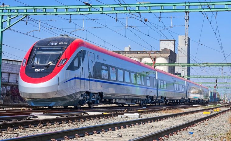Foto: EFE Trenes de Chile