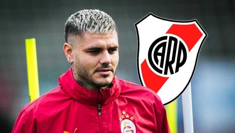 Trascendió el rumor de un poasible arribo de Icardi a River en este mercado de pases.