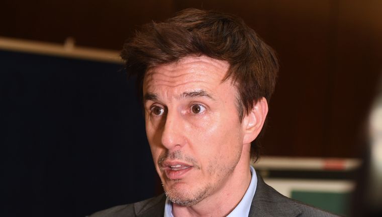 Roberto García Moritán habló sobre el rumor con Marcela Pagano Foto: Rodrigo DAngelo / MDZ