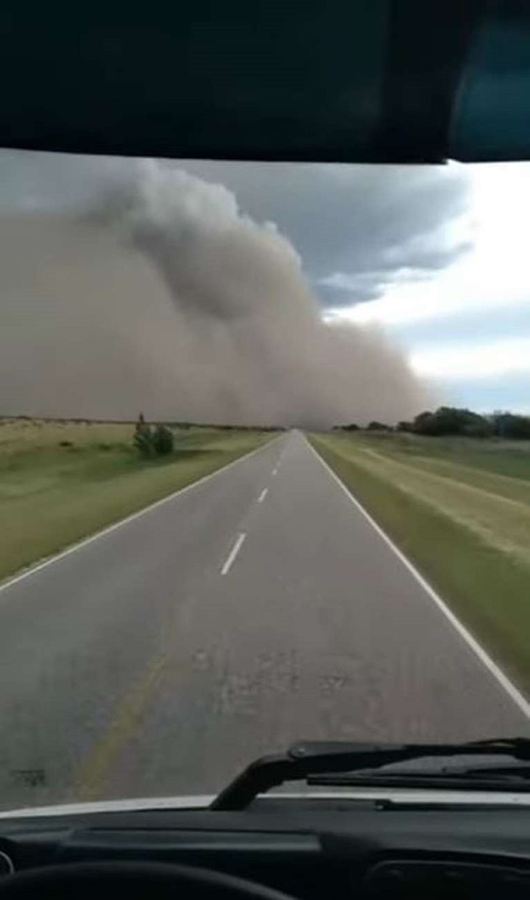 El temporal de luvia y viento causó varios daños en vehículos y viviendas