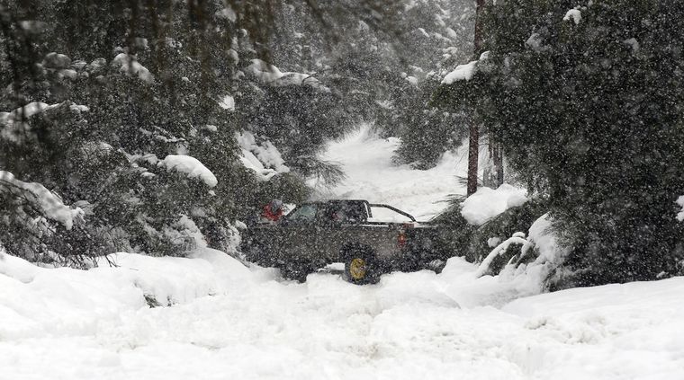 Se esperan fuertes nevadas para este viernes en el sur del país Foto: TELAM