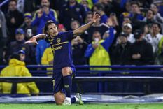 Cavani celebra el gol ante el TOmba. Foto: FotoBaires Cavani celebra el gol ante el TOmba. Foto: FotoBaires