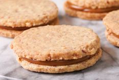 alfajor de almendras Foto: cookpad