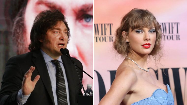 Javier Milei y el fandom de Taylor Swift quedaron enfrentados