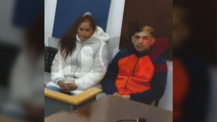 Anahí y Ángel Pérez, madre e hijo, en el banquillo de los acusados.&nbsp;