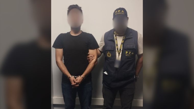 El mendocino detenido en España, quien fue extraditado esta semana por el caso de abuso sexual. 