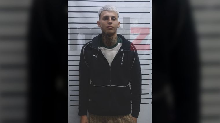 Orlando Perona, el joven nacido en Italia que fue detenido el domingo en Las Heras.&nbsp;