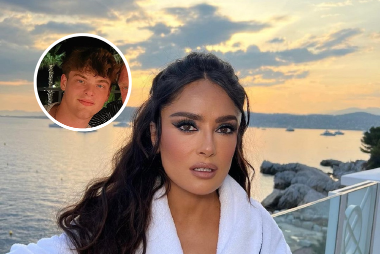 Salma Hayek, Augustin James Evangelista El joven nació en octubre de 2006 Foto: INSTAGRAM @salmahayek