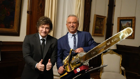 Javier Milei y Robert F. Kennedy Jr. Javier Milei y Robert F. Kennedy Jr.