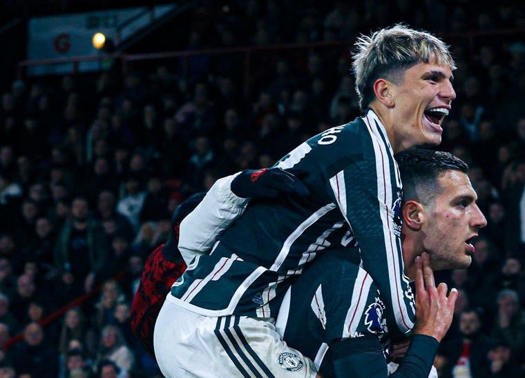 El argentino vivió un particular momento en el triunfo de los Diablos Rojos. Foto: @agarnacho7