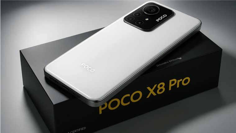 El POCO X8 Pro maximiza la potencia de procesamiento y el espacio de memoria interna. El POCO X8 Pro maximiza la potencia de procesamiento y el espacio de memoria interna.