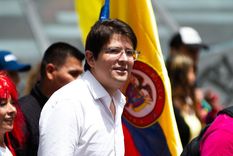 El senador de Colombia y precandidato presidencial por Centro Democrático Miguel Uribe