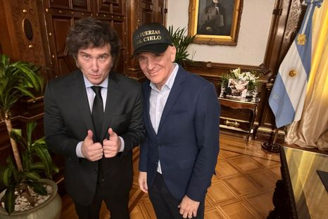 Javier Milei y José Luis Espert en Casa Rosada Javier Milei y José Luis Espert en Casa Rosada