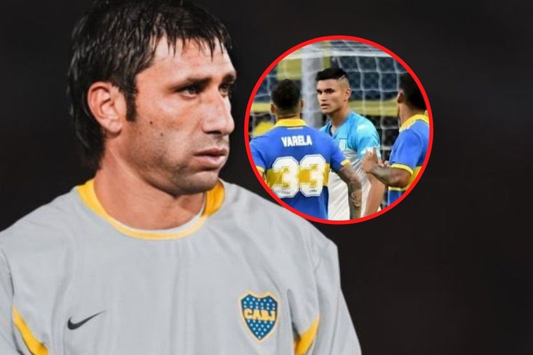 El Pato Abbondanzieri, muy disgustado con el accionar de Boca sobre el final del Trofeo de Campeones.