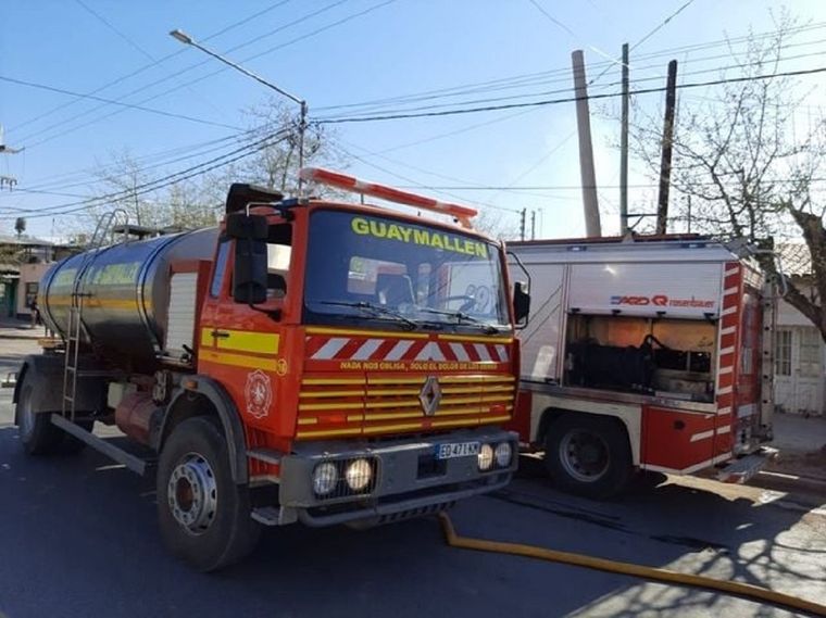 Una mujer murió en un incendio ocurrido en el barrio San Vicente II de Guaymallén Foto: Archivo MDZ