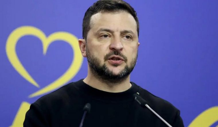 Zelenski quiere seguir atacando suelo ruso. Foto: EFE