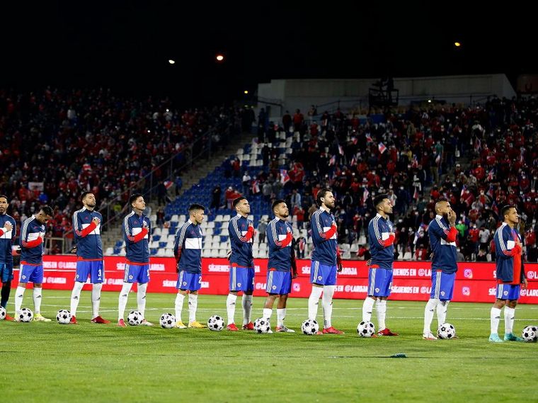 La Roja necesita sumar para ingresar a los puestos de clasificación al Mundial. Foto: Federación de Fútbol de Chile