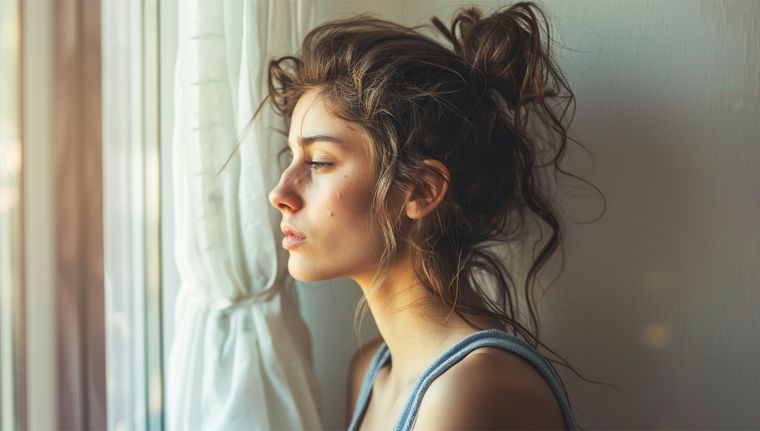 El estrés económico puede aumentar las tensiones en el hogar. Foto: Imagen generada con Midjourney