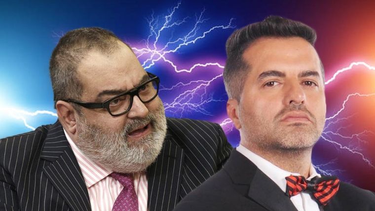 Insólito cruce entre Jorge Lanta y Ángel de Brito