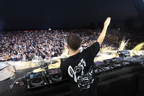 Michael Bibi en plena acción en Arcana Experience. Foto: Marcos García / MDZ Michael Bibi en plena acción en Arcana Experience. Foto: Marcos García / MDZ