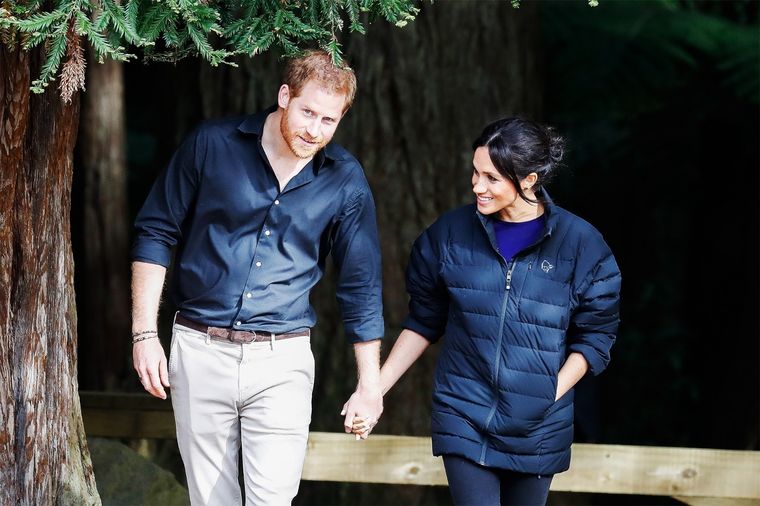 Harry y Meghan, en Canadá.