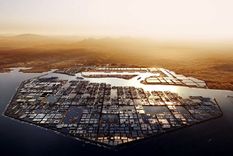 Neom diseña con futurismo y sustentabilidad. Foto: Neom.